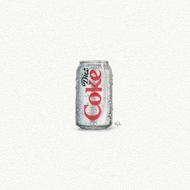 Min Art Print - Diet Coke