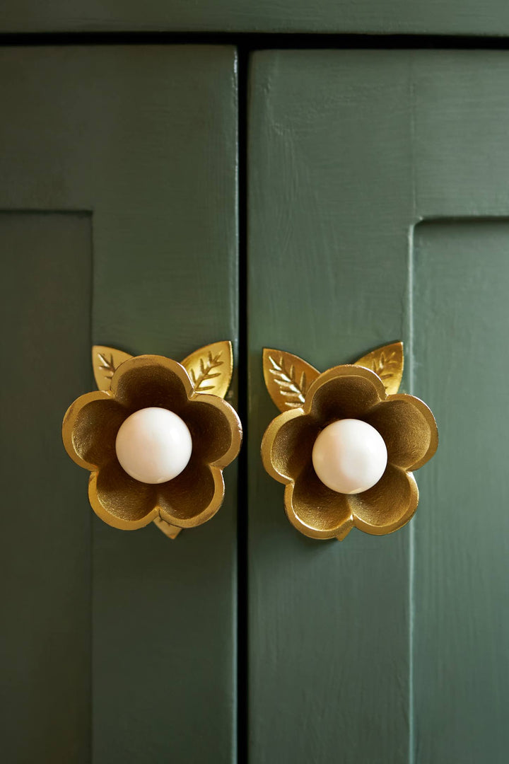 Flower Knob, Set of 2