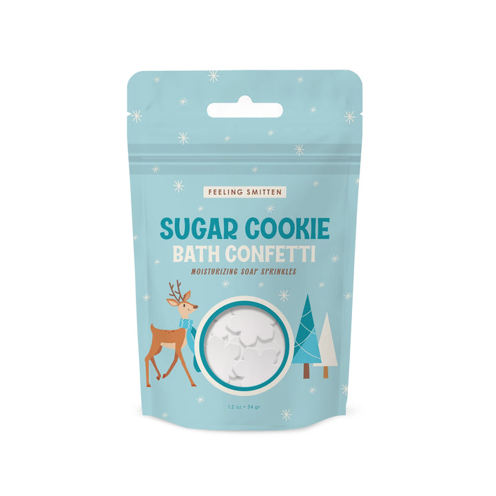 Sugar Cookie - Snowflake Shaped Bath Confetti