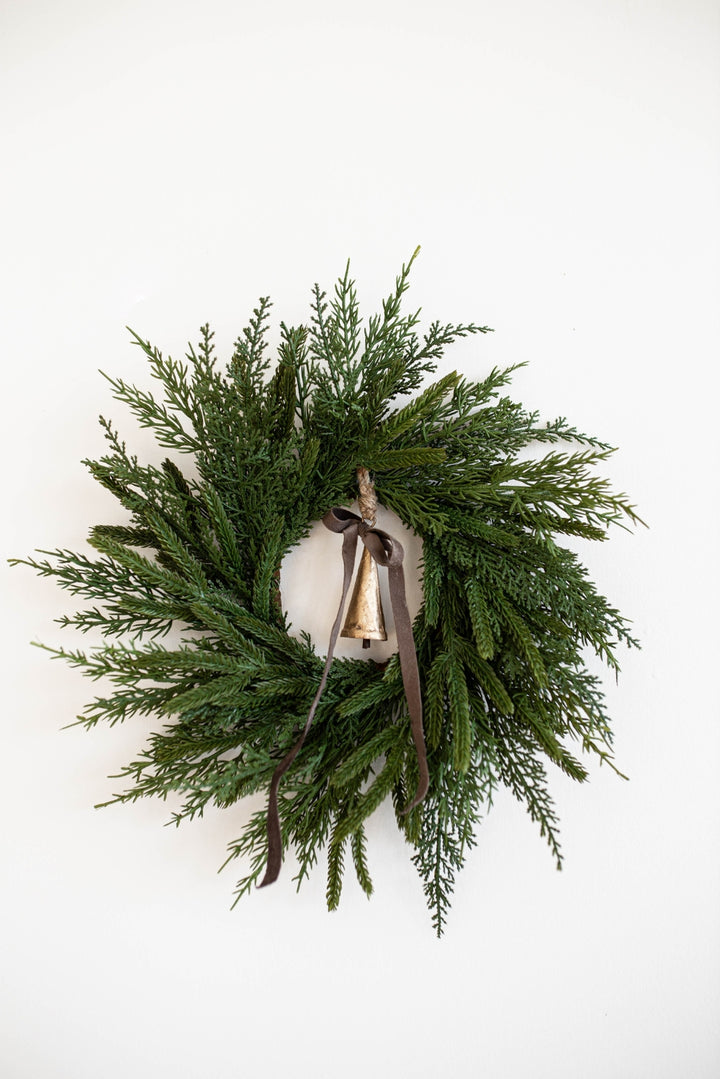 Norfolk & Cypress Real Touch Mix Wreath - Real Touch