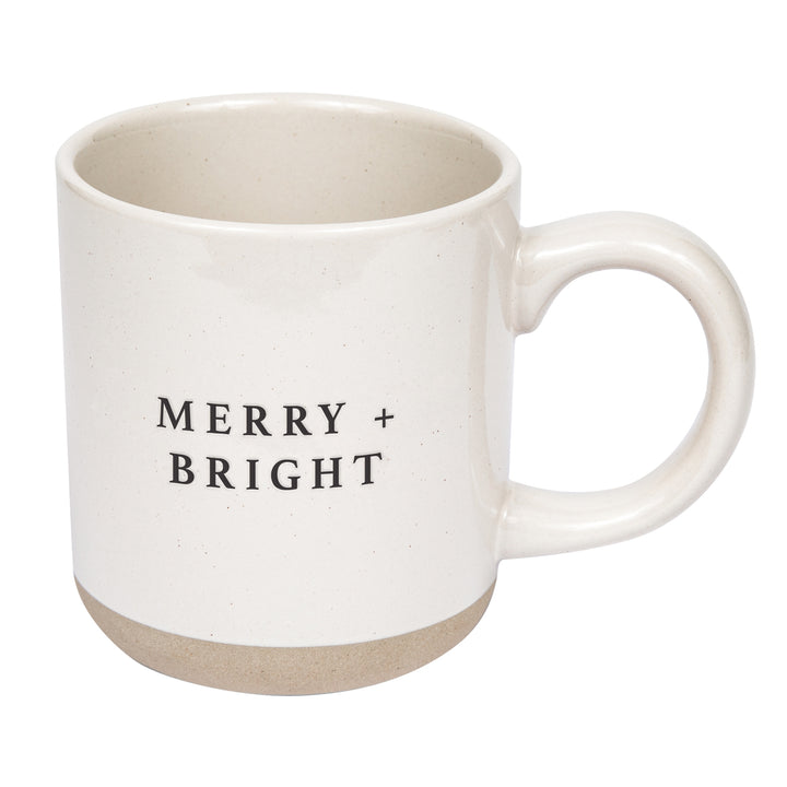 Merry & Bright Stoneware Mug