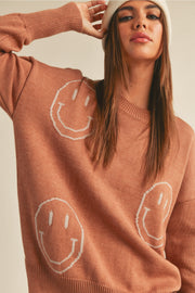 Smile Sweater - Clay