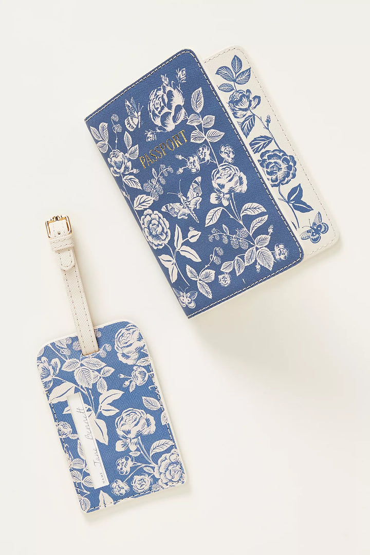 English Rose Passport & Luggage Tag Set  (Fall '24 Add-On)