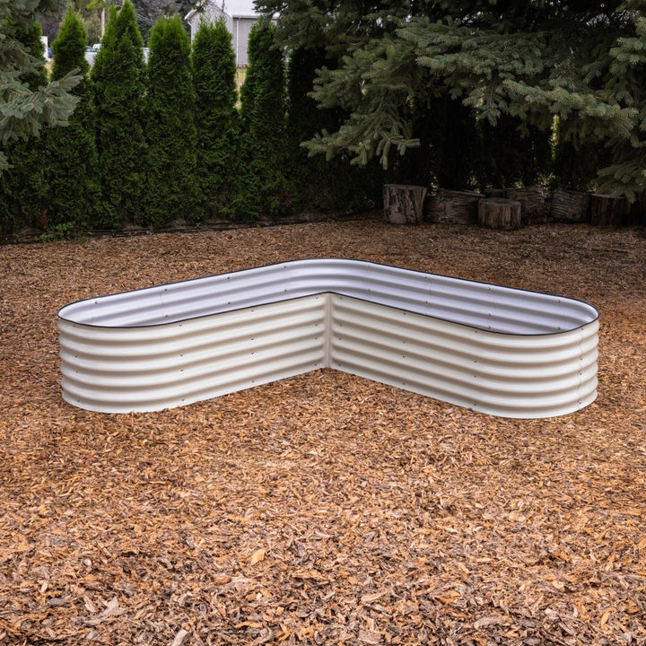 L-Shape Raised Garden Bed - Multiple Heights