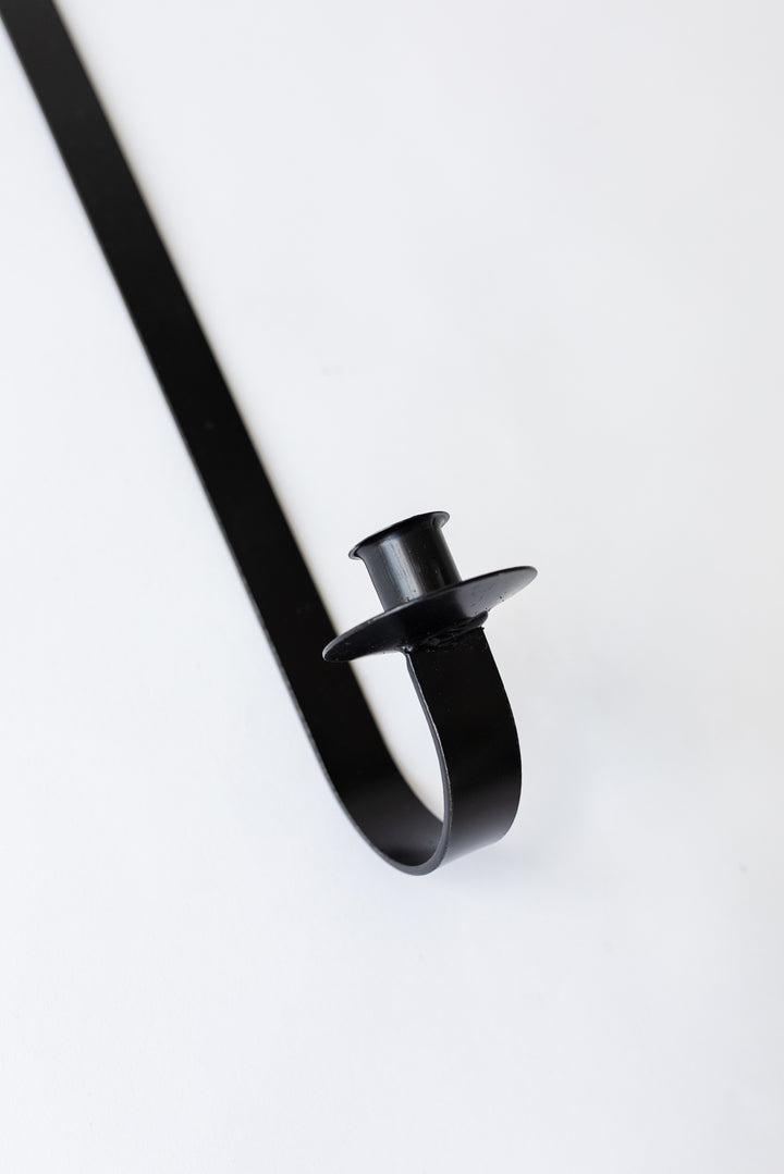 Slender Iron Candle Sconce