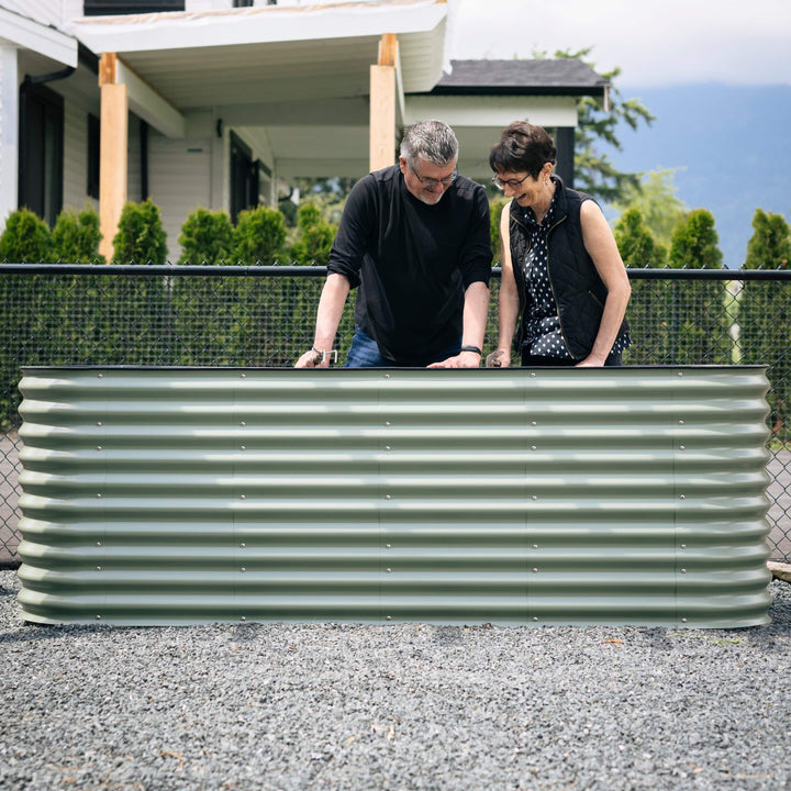 Modular 9-in-1 Raised Garden Bed - Multiple Heights