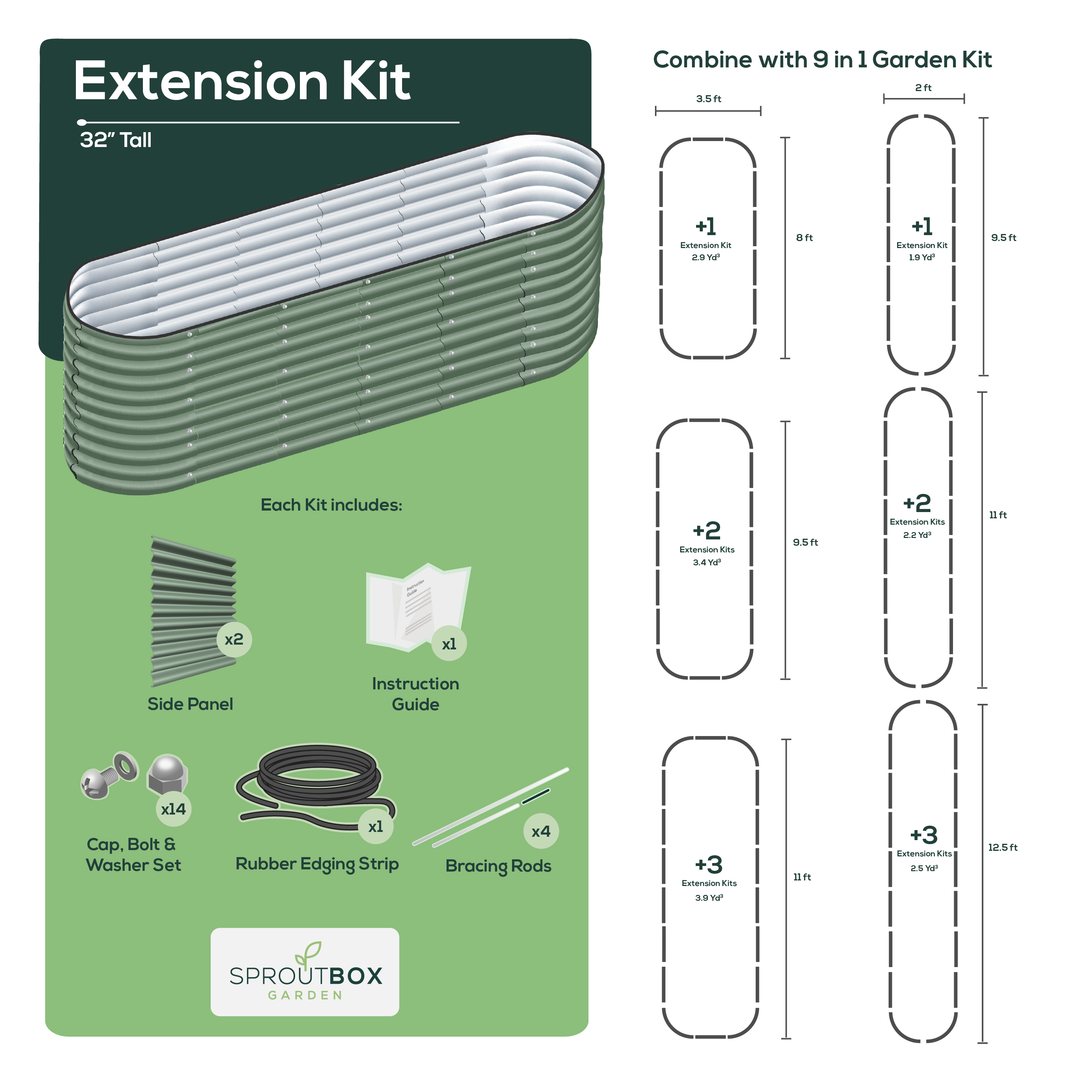 Tall Extension Kit Add-On - Multiple Heights