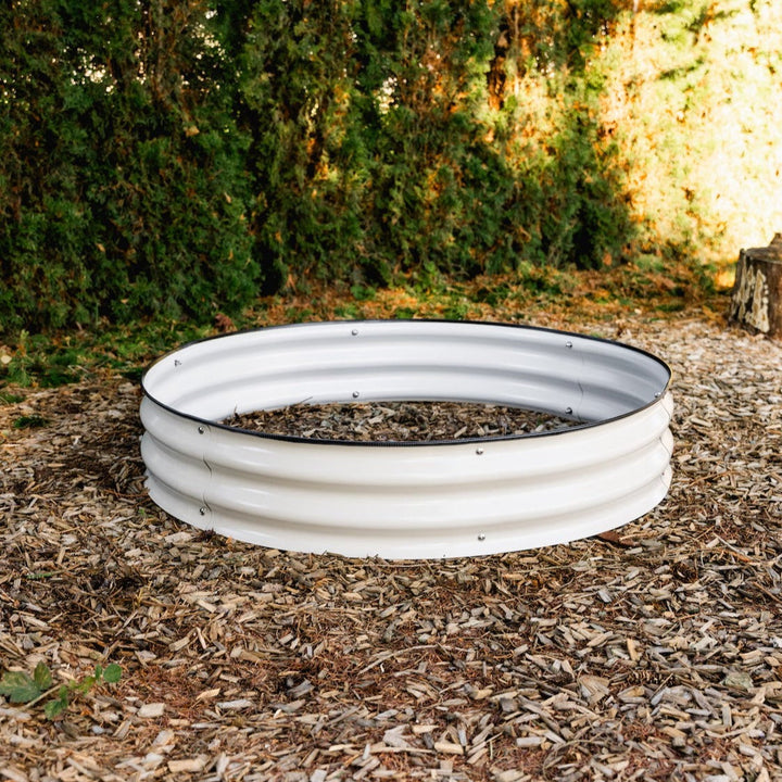 8” Tall Large Round Raised Garden Bed