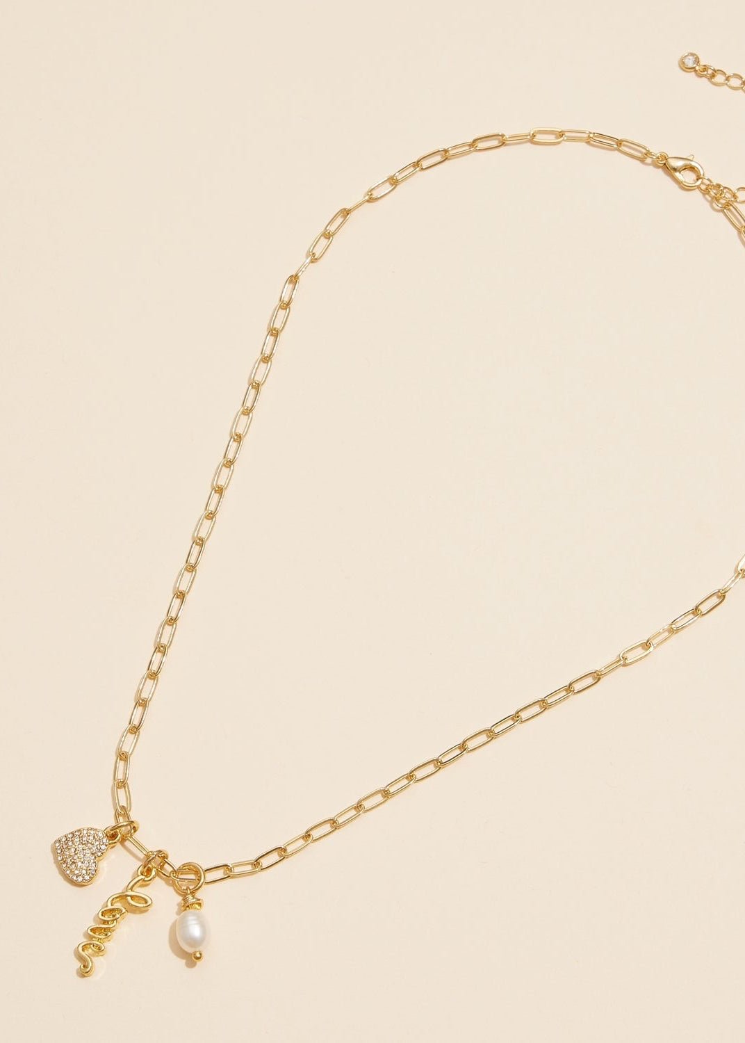 Amara Charm Necklace - Clementine Home Floral Gift