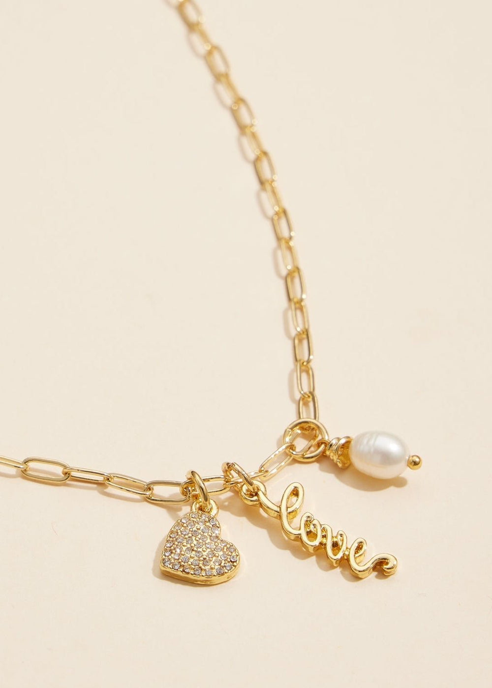 Amara Charm Necklace - Clementine Home Floral Gift