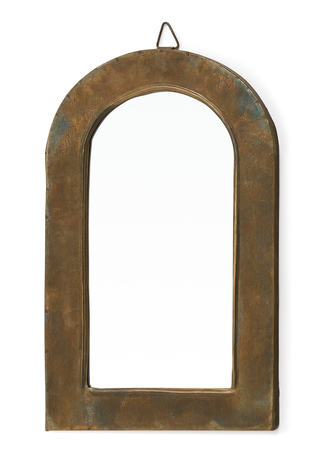 Arch Iron Mirror – Aged Antique - Clementine Home Floral Gift