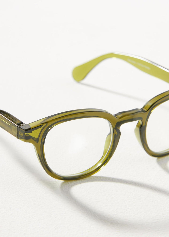 Asher Glasses - Green - Clementine Home Floral Gift