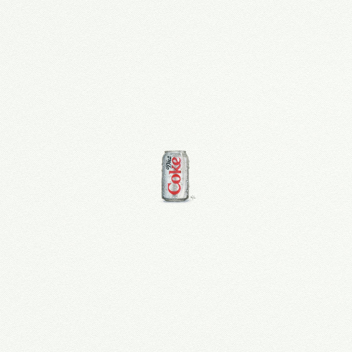 Min Art Print - Diet Coke