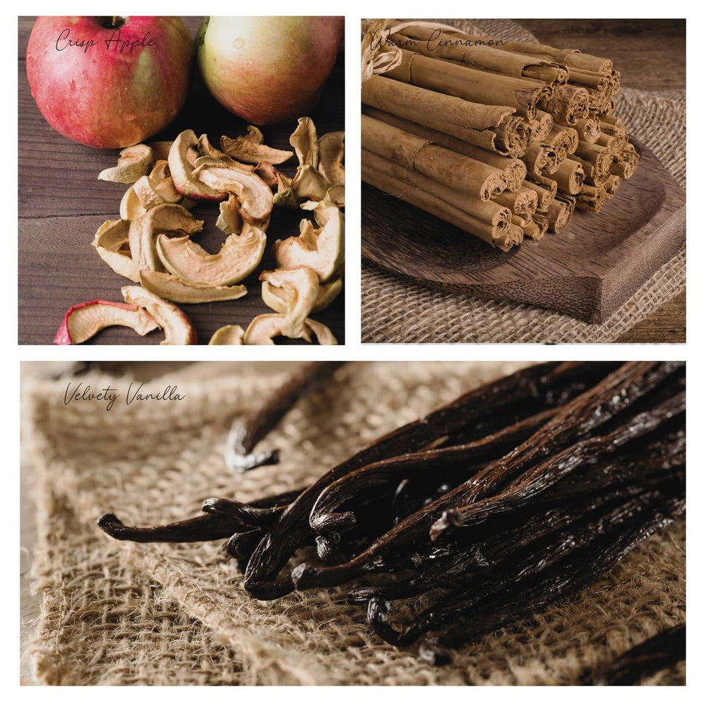 Be Indulgent Simmer Pot Mix – Cozy Apple Vanilla Spice - Clementine Home Floral Gift