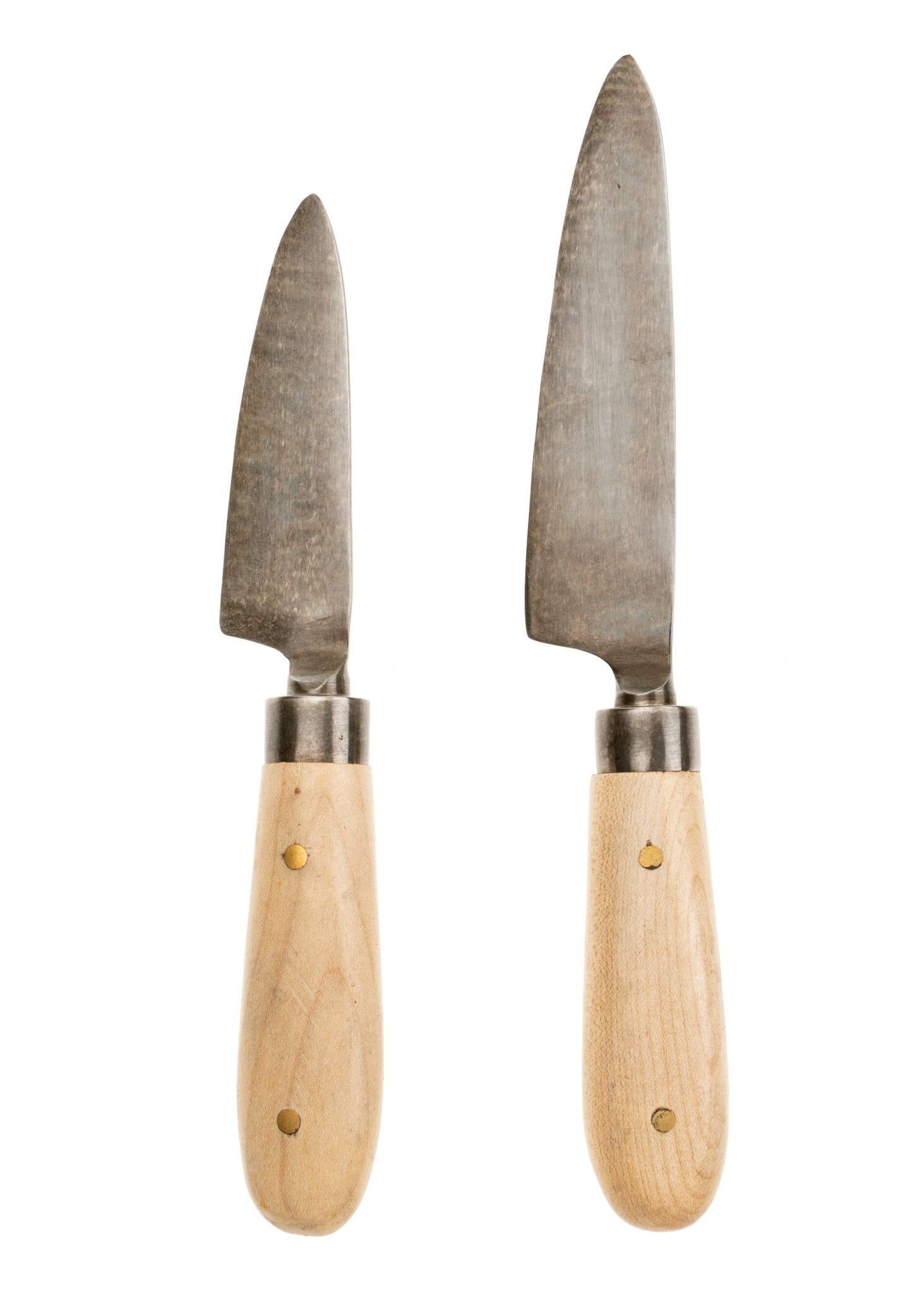 Beechwood Paring Knives, Set of 2 - Clementine Home Floral Gift