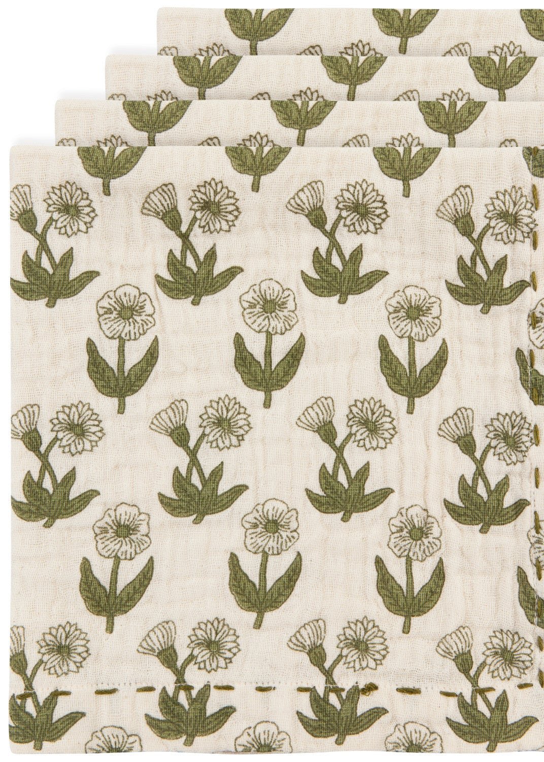 Bloom Napkin, Set of 4 - Clementine Home Floral Gift