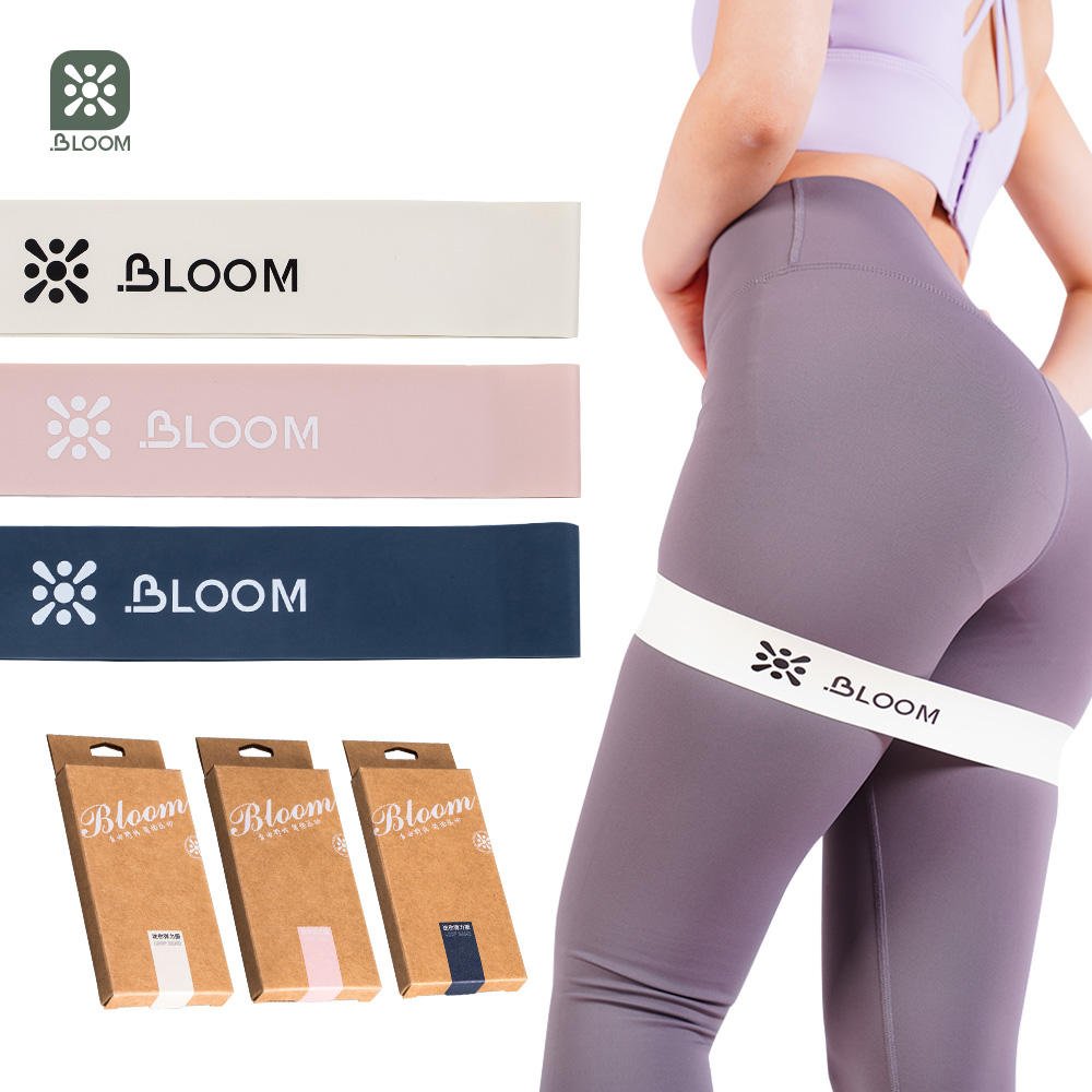 BLOOM Resistance Bands Set of 3 - Clementine Home Floral Gift
