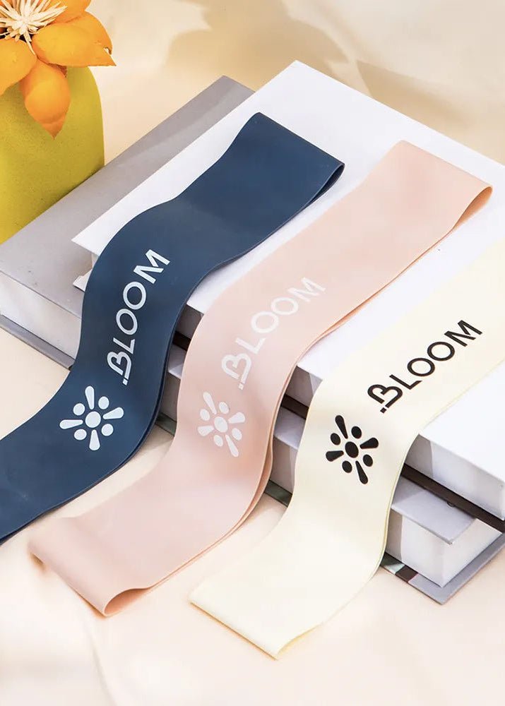 BLOOM Resistance Bands Set of 3 - Clementine Home Floral Gift