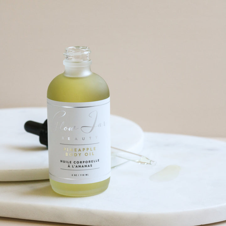 Body Oil - Pineapple - Clementine Home Floral Gift