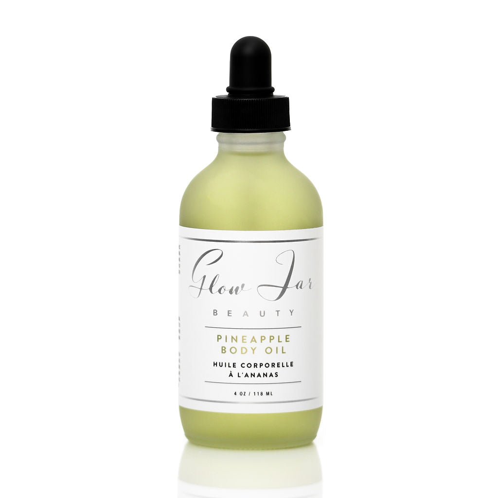 Body Oil - Pineapple - Clementine Home Floral Gift