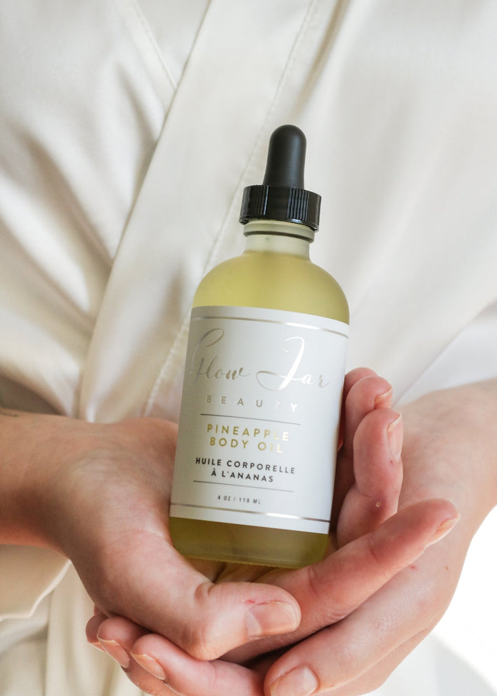 Body Oil - Pineapple - Clementine Home Floral Gift