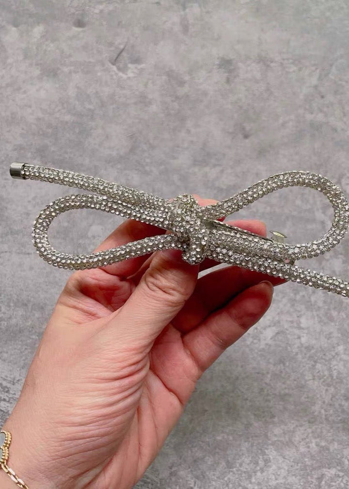 Bow Barrette (Winter '24 Add - On) - Clementine Home Floral Gift