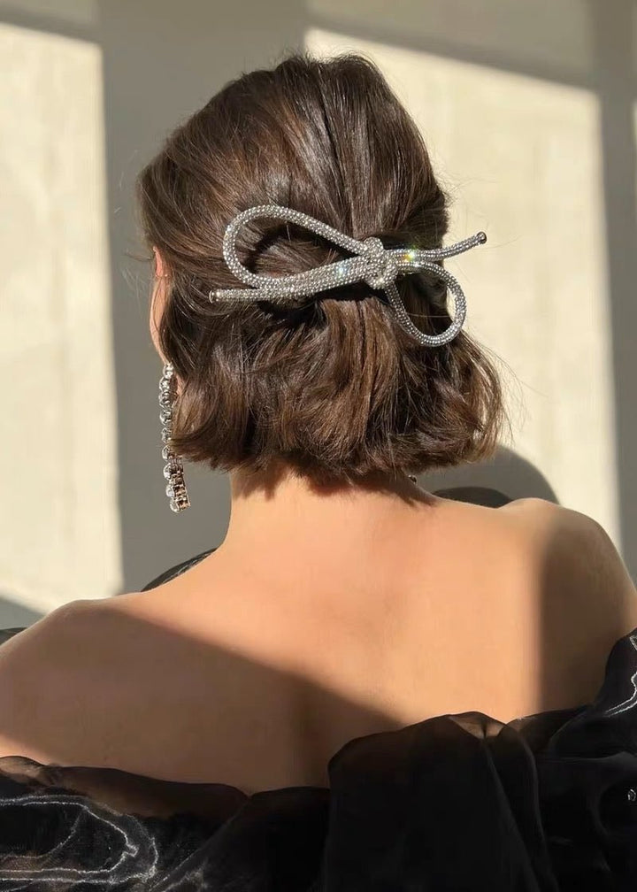 Bow Barrette (Winter '24 Add - On) - Clementine Home Floral Gift