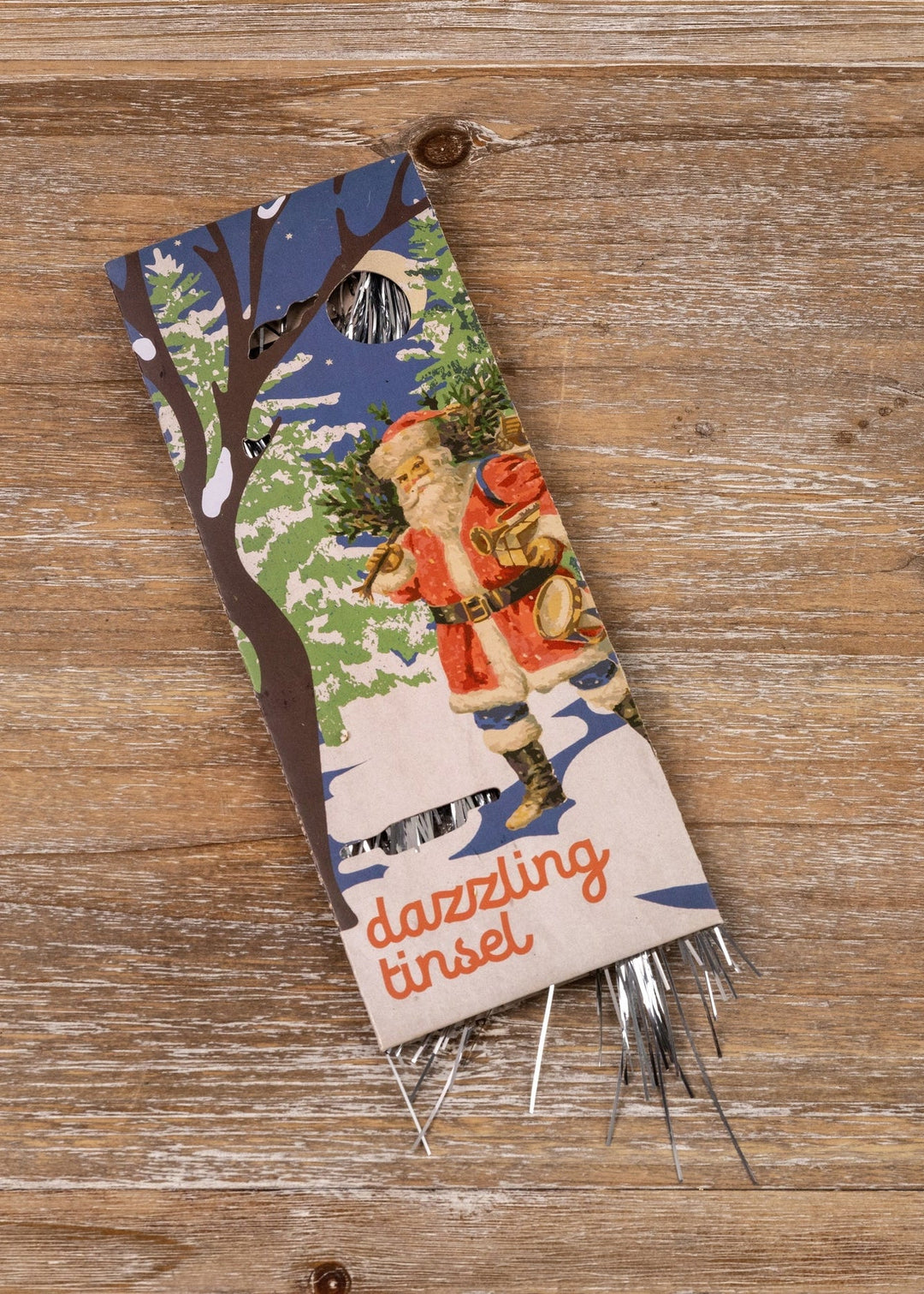 Brilliant Tinsel Silver Tree - Clementine Home Floral Gift