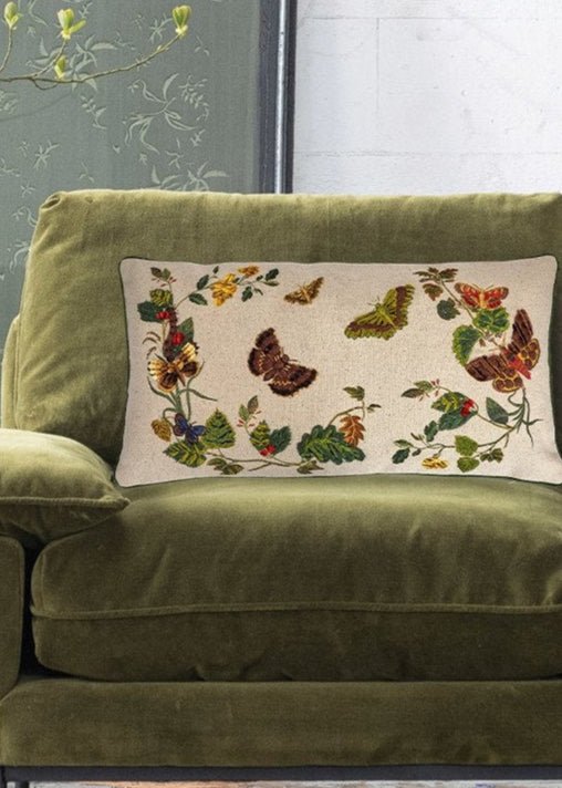 Butterflies Pillow - Clementine Home Floral Gift