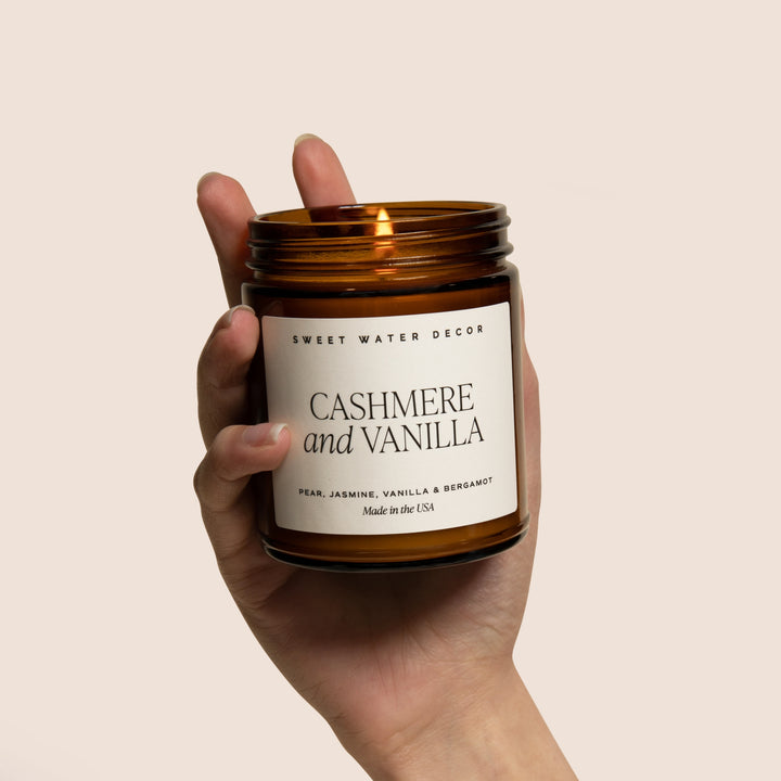 Cashmere and Vanilla Candle