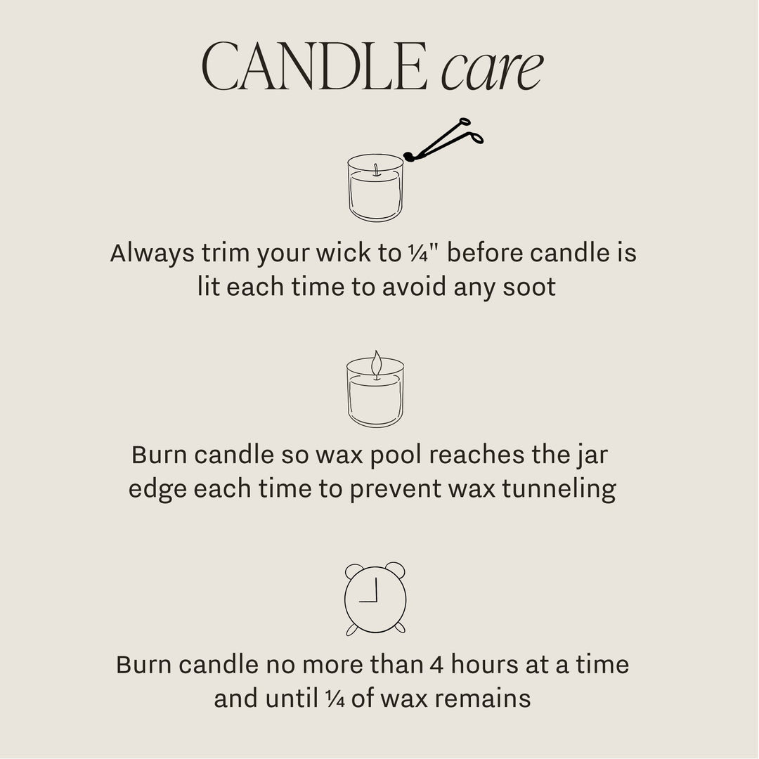 Cashmere and Vanilla Candle - Clementine Home Floral Gift