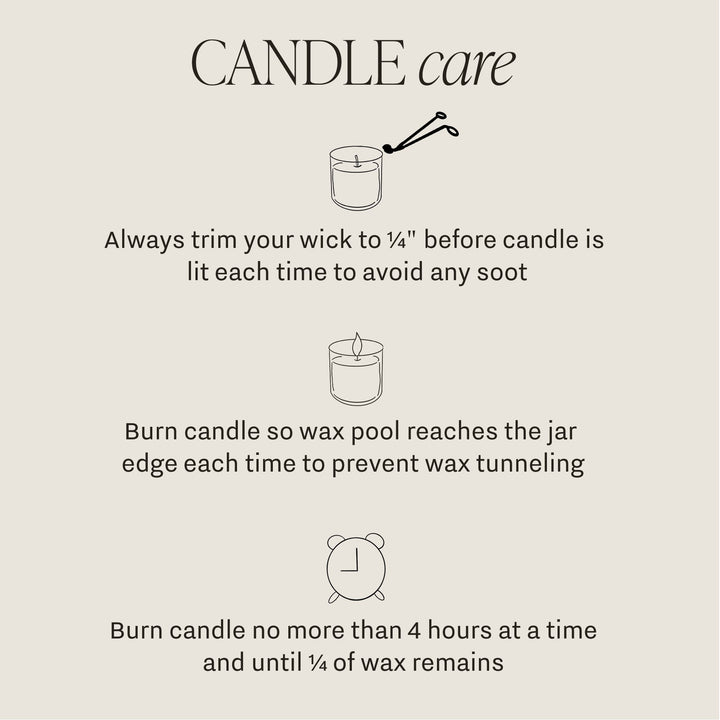 Cashmere and Vanilla Candle - Clementine Home Floral Gift