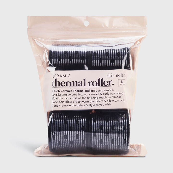 Ceramic Hair Roller Variety Pack – 8 Piece Set - Clementine Home Floral Gift
