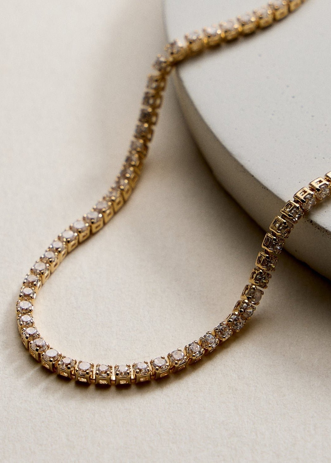 Charlotte Tennis Bracelet - Clementine Home Floral Gift