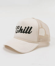 CHILL FOAM TRUCKER HAT - Cream
