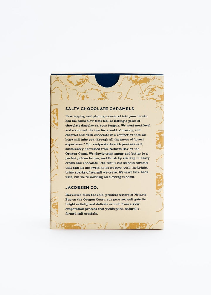 Chocolate Caramels - Pure Sea Salt Caramel Candy (Box 7 - Day 18) - Clementine Home Floral Gift