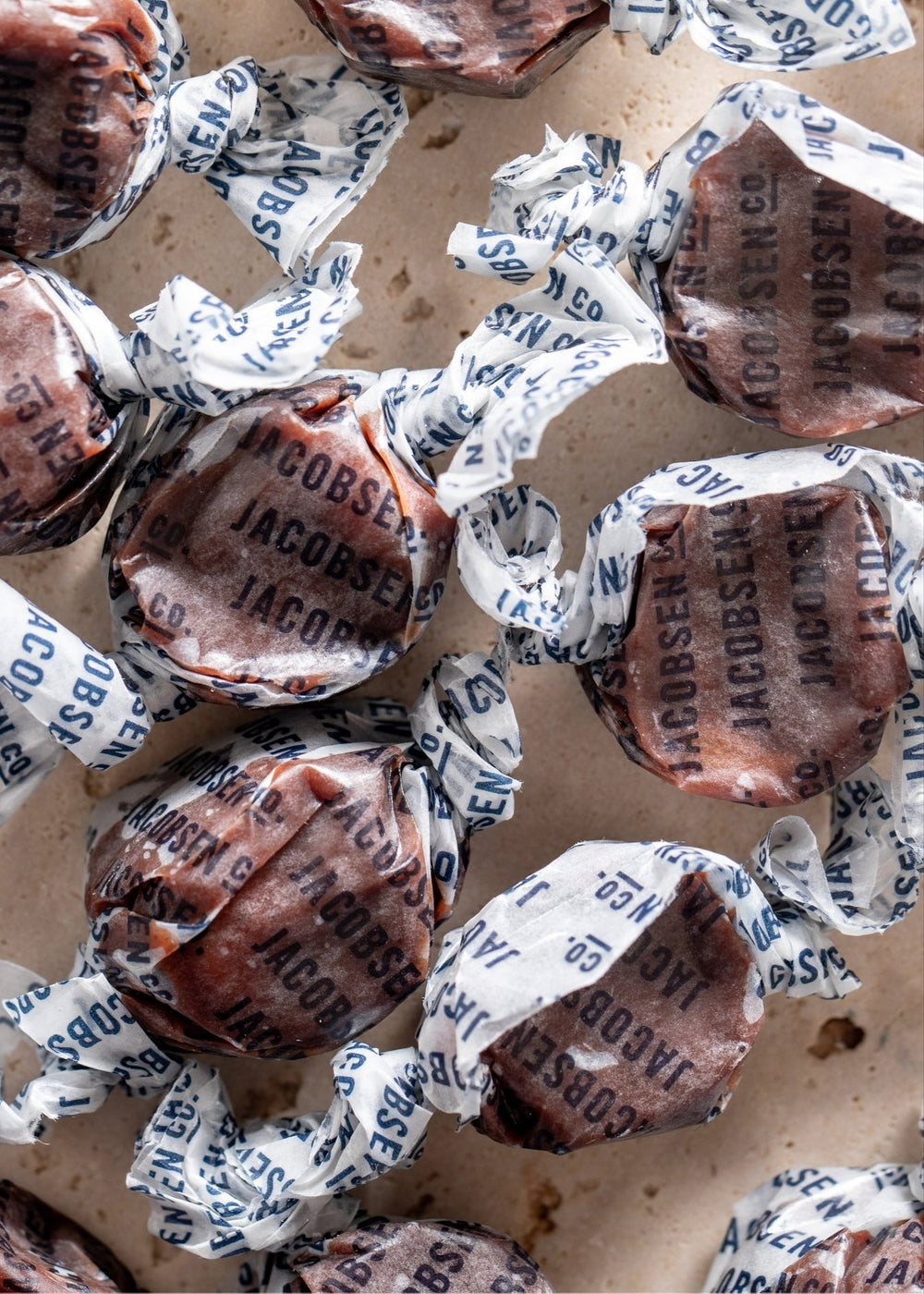 Chocolate Caramels - Pure Sea Salt Caramel Candy (Box 7 - Day 18) - Clementine Home Floral Gift