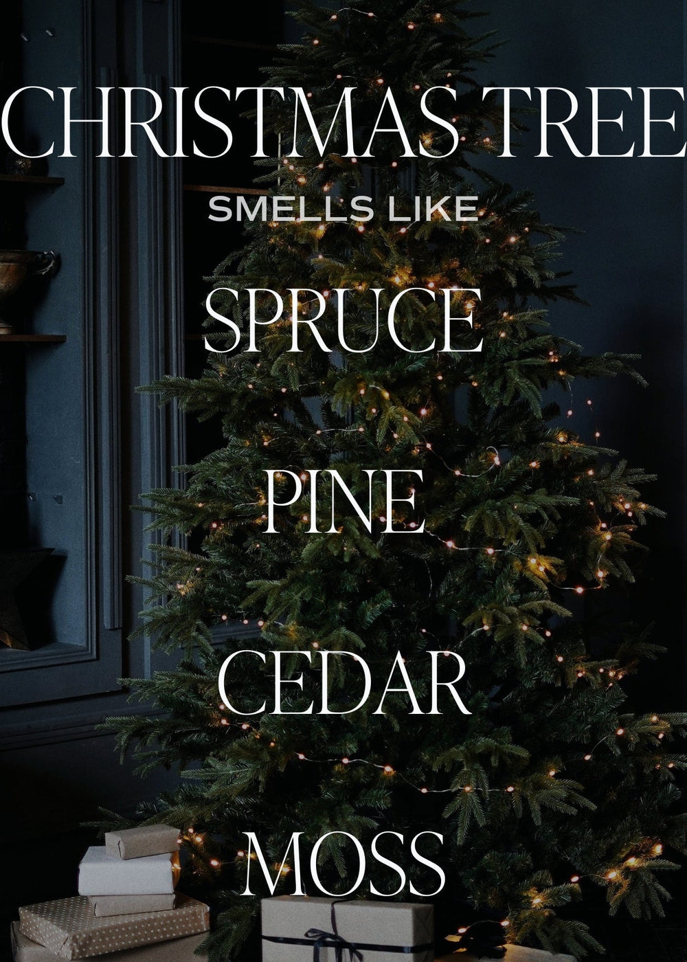 Christmas Tree Candle - Clementine Home Floral Gift