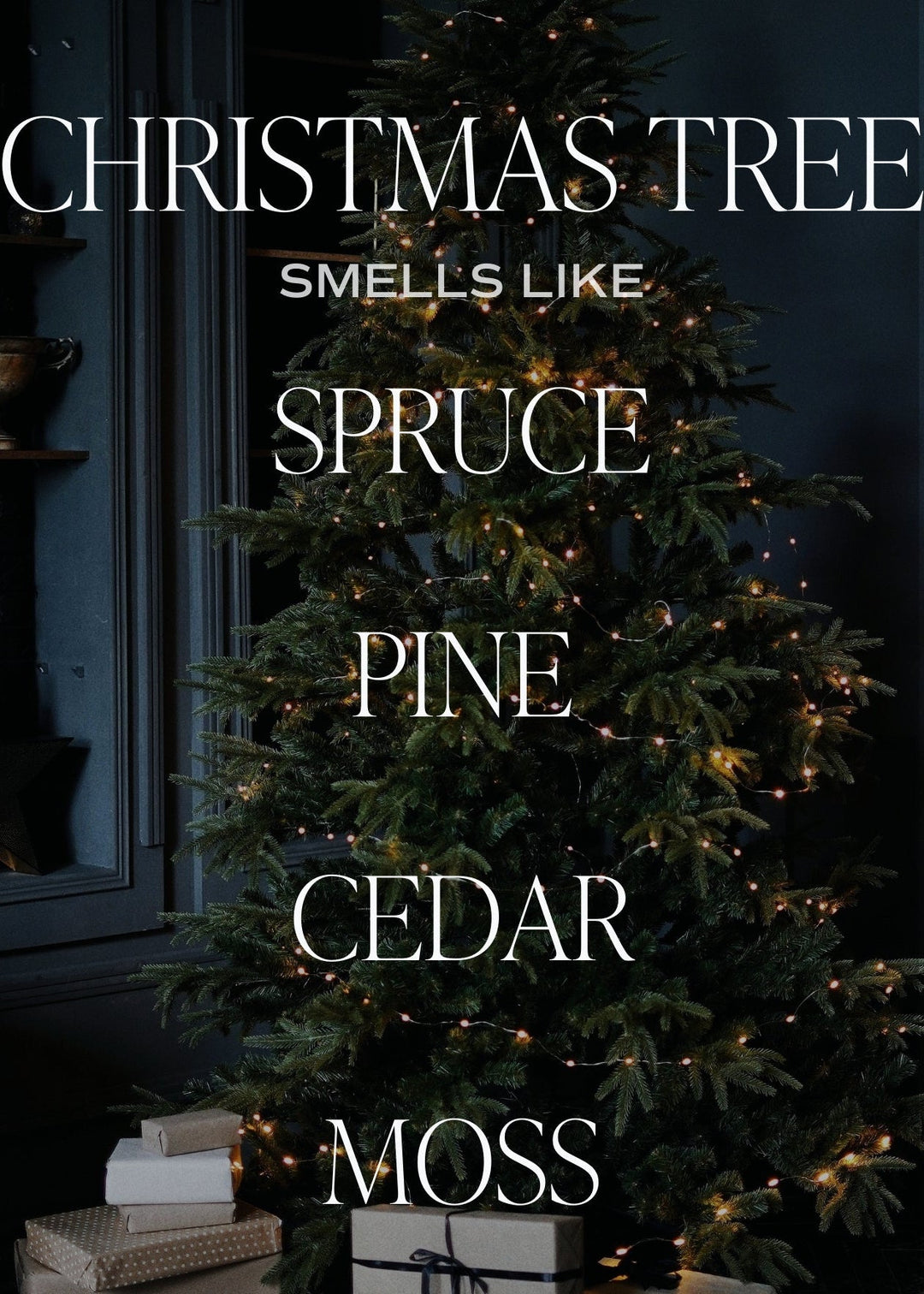 Christmas Tree Candle - Clementine Home Floral Gift