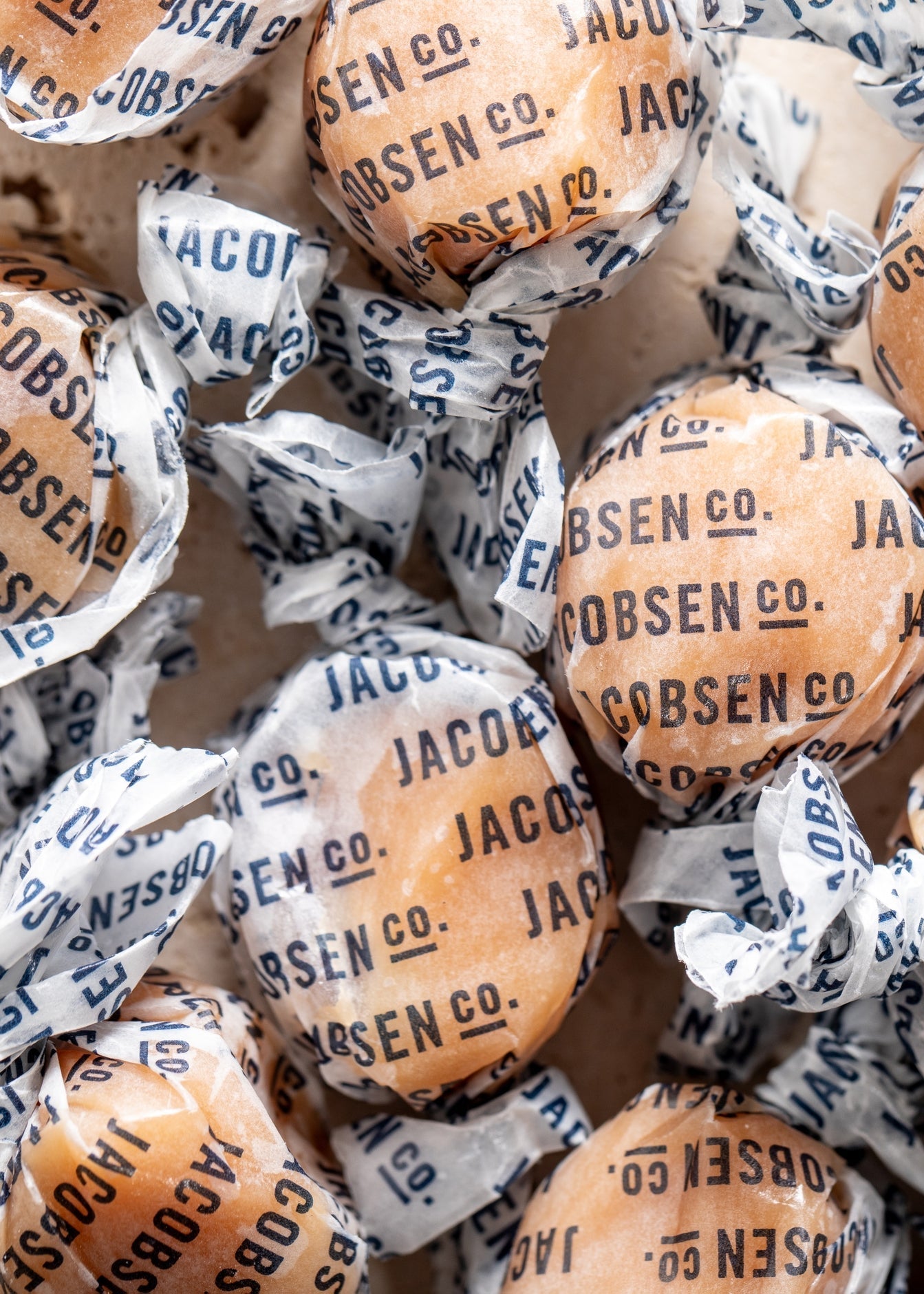 Classic Caramels - Pure Sea Salt Caramel Candy - Clementine Home Floral Gift