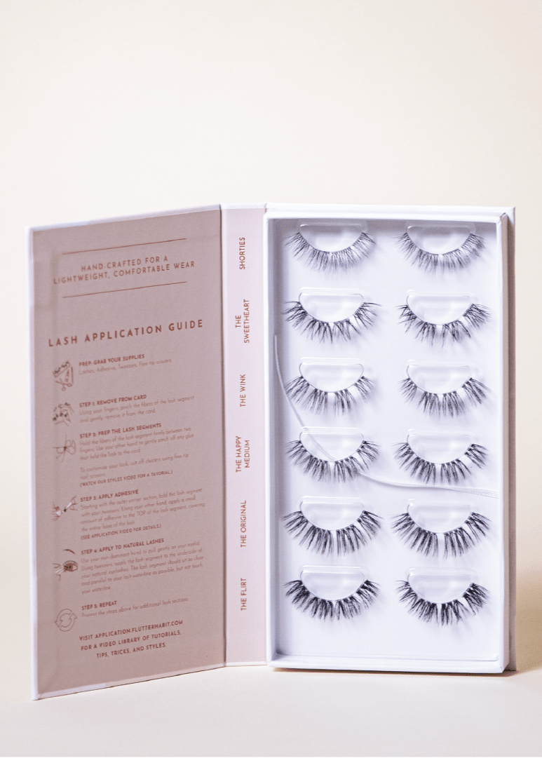 Classic Lashes Collection Sampler Box - Clementine Home Floral Gift
