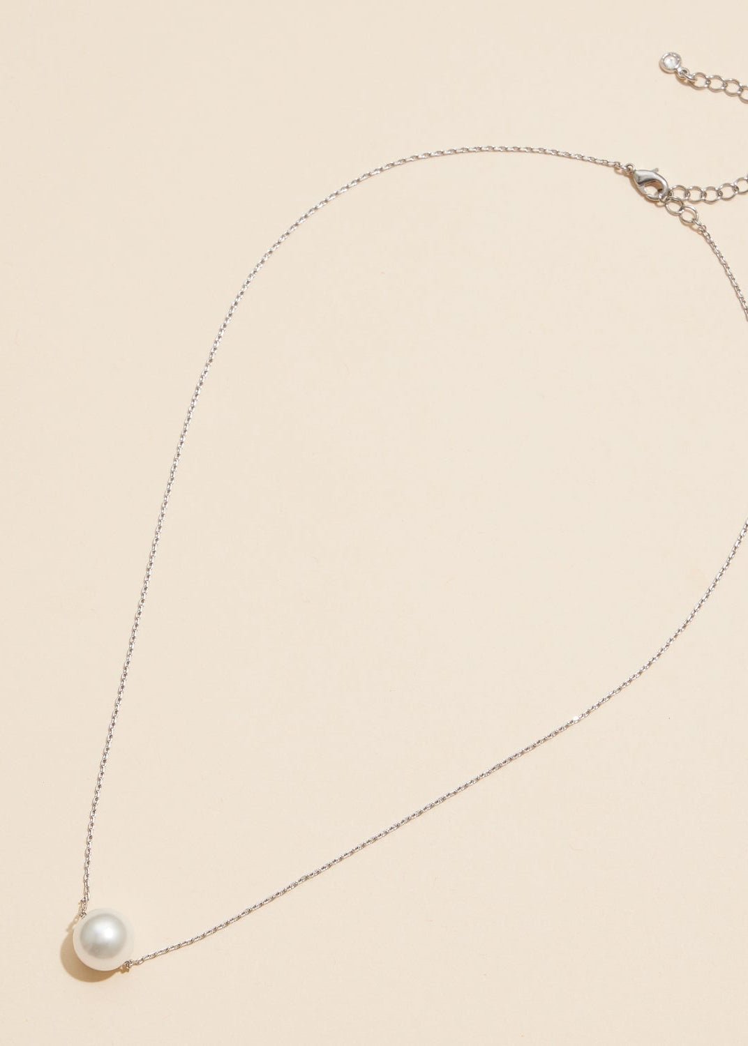 Classic Pearl Charm Necklace - Clementine Home Floral Gift