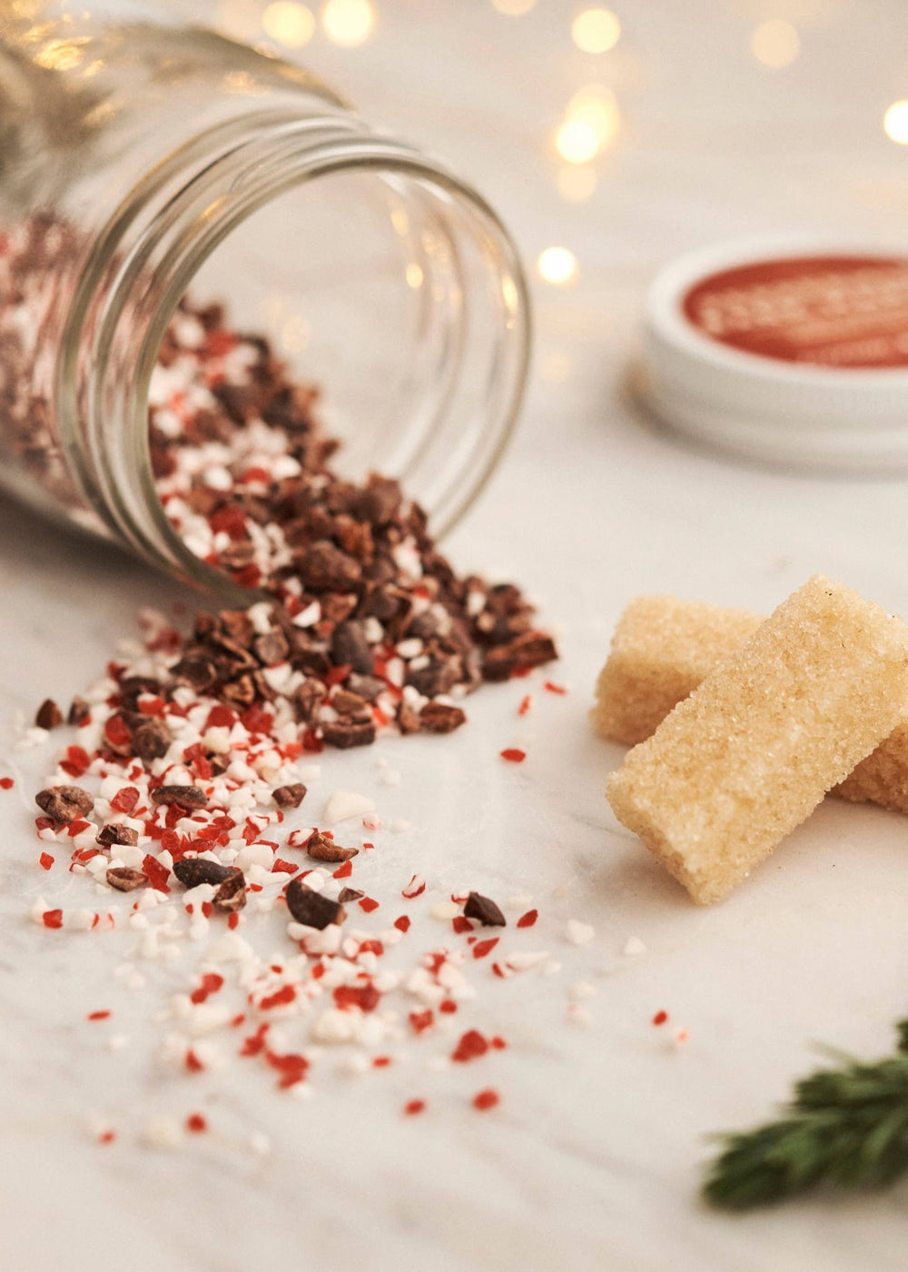 Cocktail Infusion Kit - Peppermint Bark Martini - Clementine Home Floral Gift
