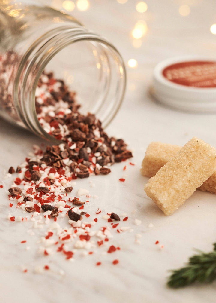 Cocktail Infusion Kit - Peppermint Bark Martini - Clementine Home Floral Gift