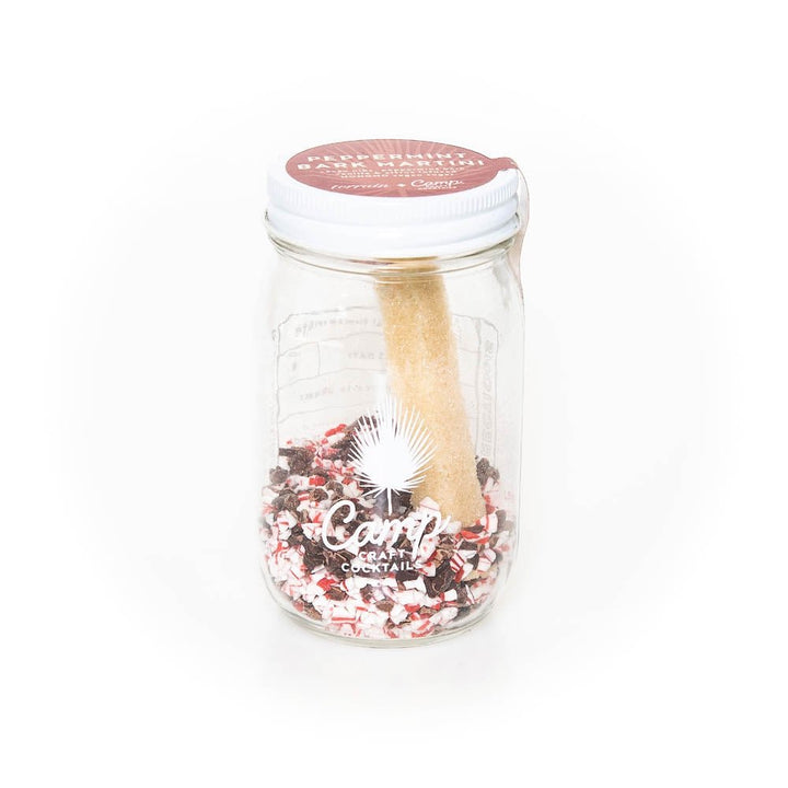 Cocktail Infusion Kit - Peppermint Bark Martini - Clementine Home Floral Gift