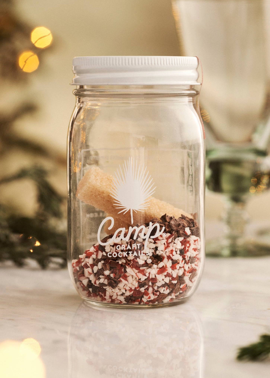 Cocktail Infusion Kit - Peppermint Bark Martini - Clementine Home Floral Gift