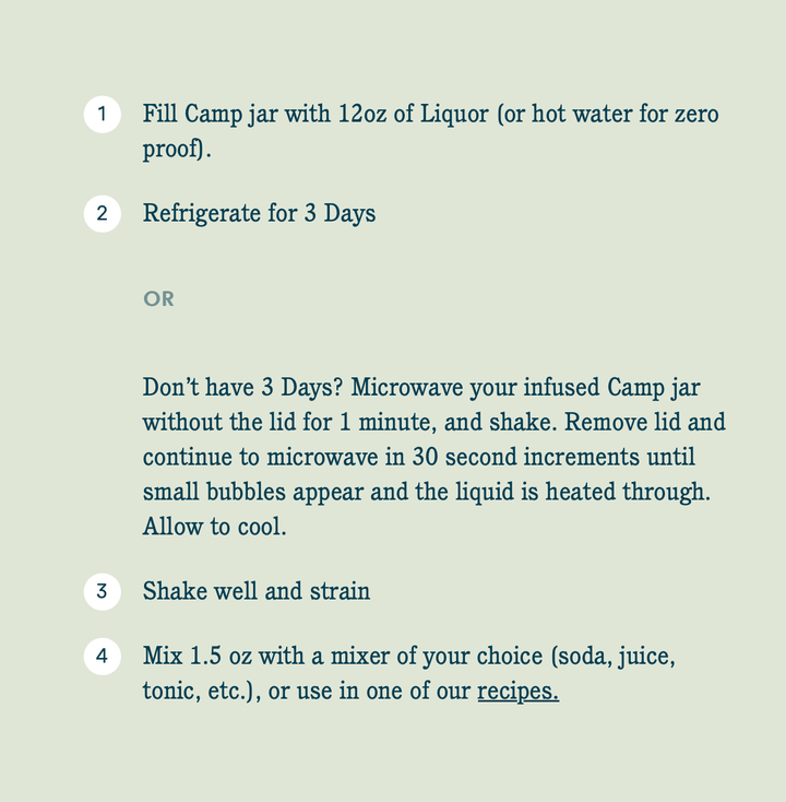 Cocktail Infusion Kit - Sweater Weather (Box 24 - Day 1) - Clementine Home Floral Gift
