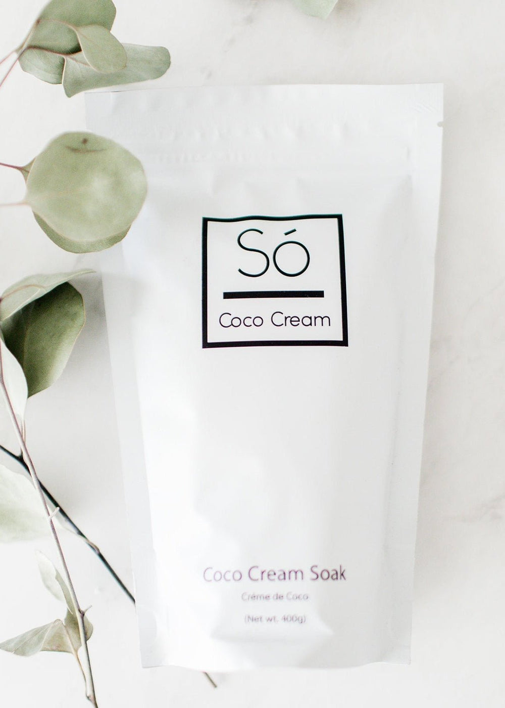 Coco Cream Sóak – Vegan Coconut Milk Bath - Clementine Home Floral Gift