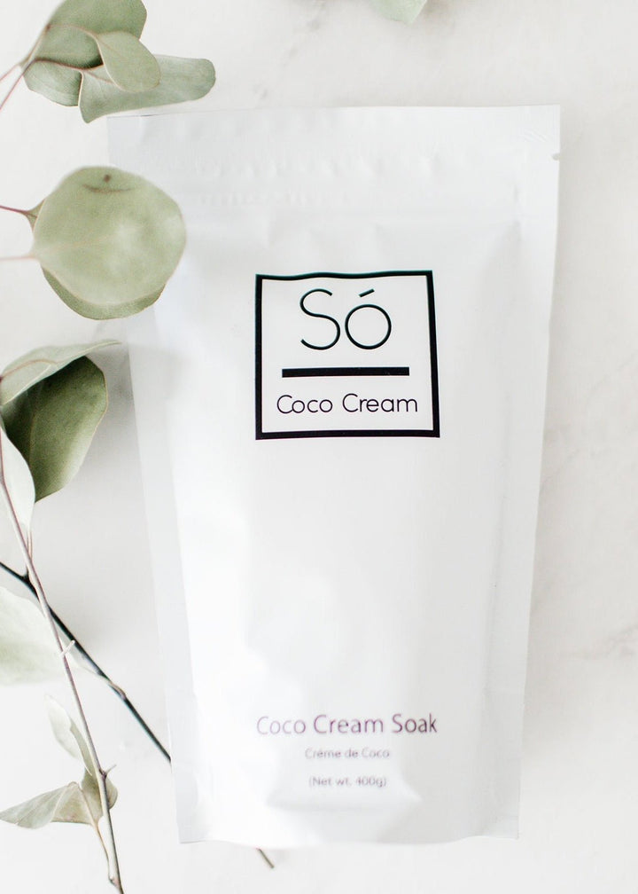 Coco Cream Sóak – Vegan Coconut Milk Bath - Clementine Home Floral Gift