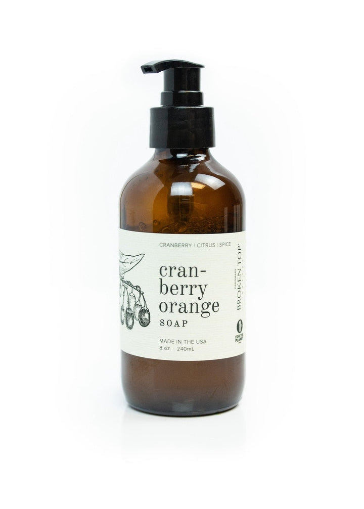 Cranberry Orange Liquid Hand Soap (Day 7 - Box 18 : Advent 2925) - Clementine Home Floral Gift